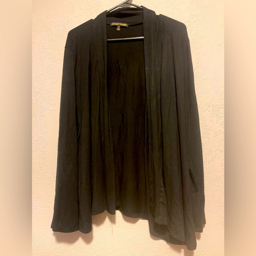 Black like new cardigan size 3X women’s